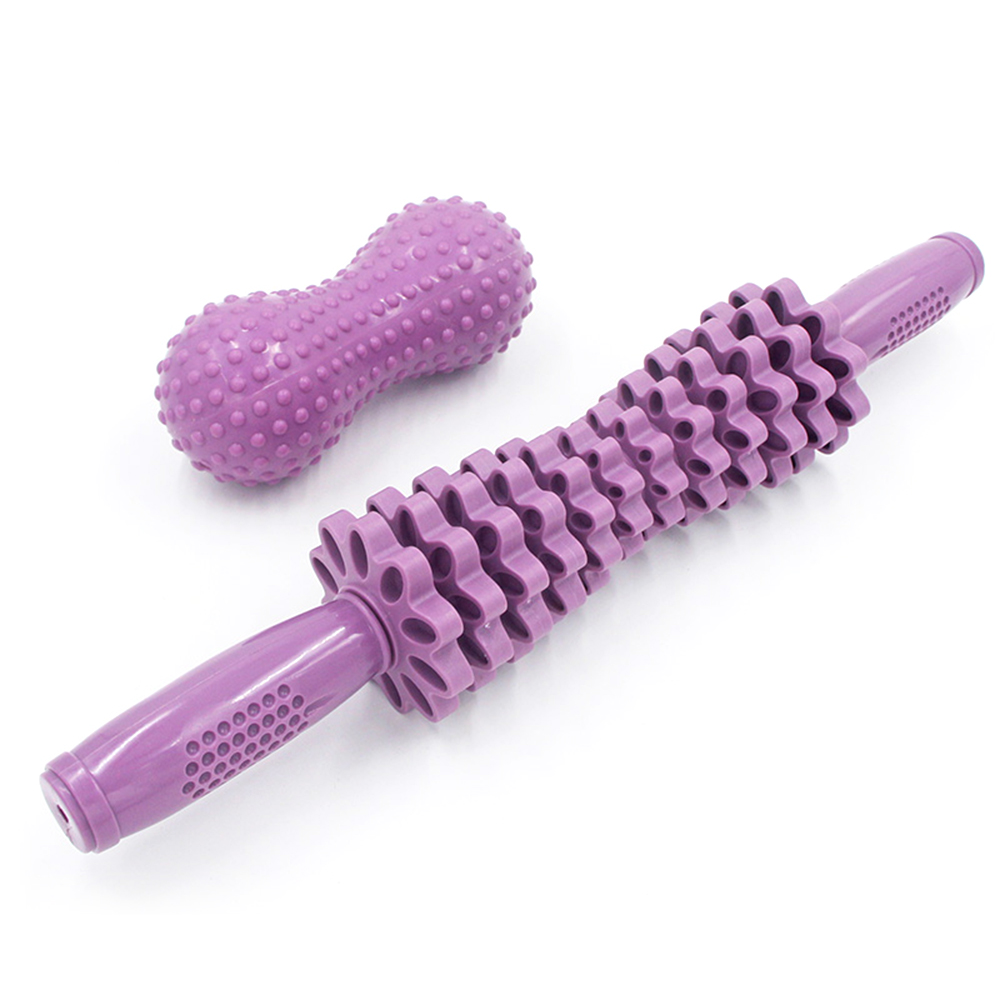 Muscle Massage Set Massage Roller Stick With Peanut Ball Leg Body Foot Massage For Muscle