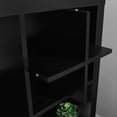Better Homes & Gardens Cube Storage Quad Shelf, Black