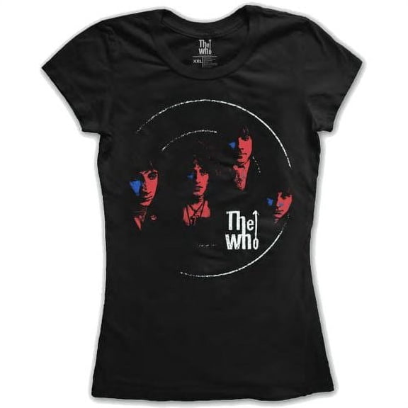 The Who Ladies T-Shirt: Soundwaves (Large)