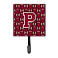 thumbnail image 1 of Carolines Treasures CJ1078-PSH4 Lettre P Grenat de Football & Laisse Dorée Ou Porte-Clés, 1 of 1