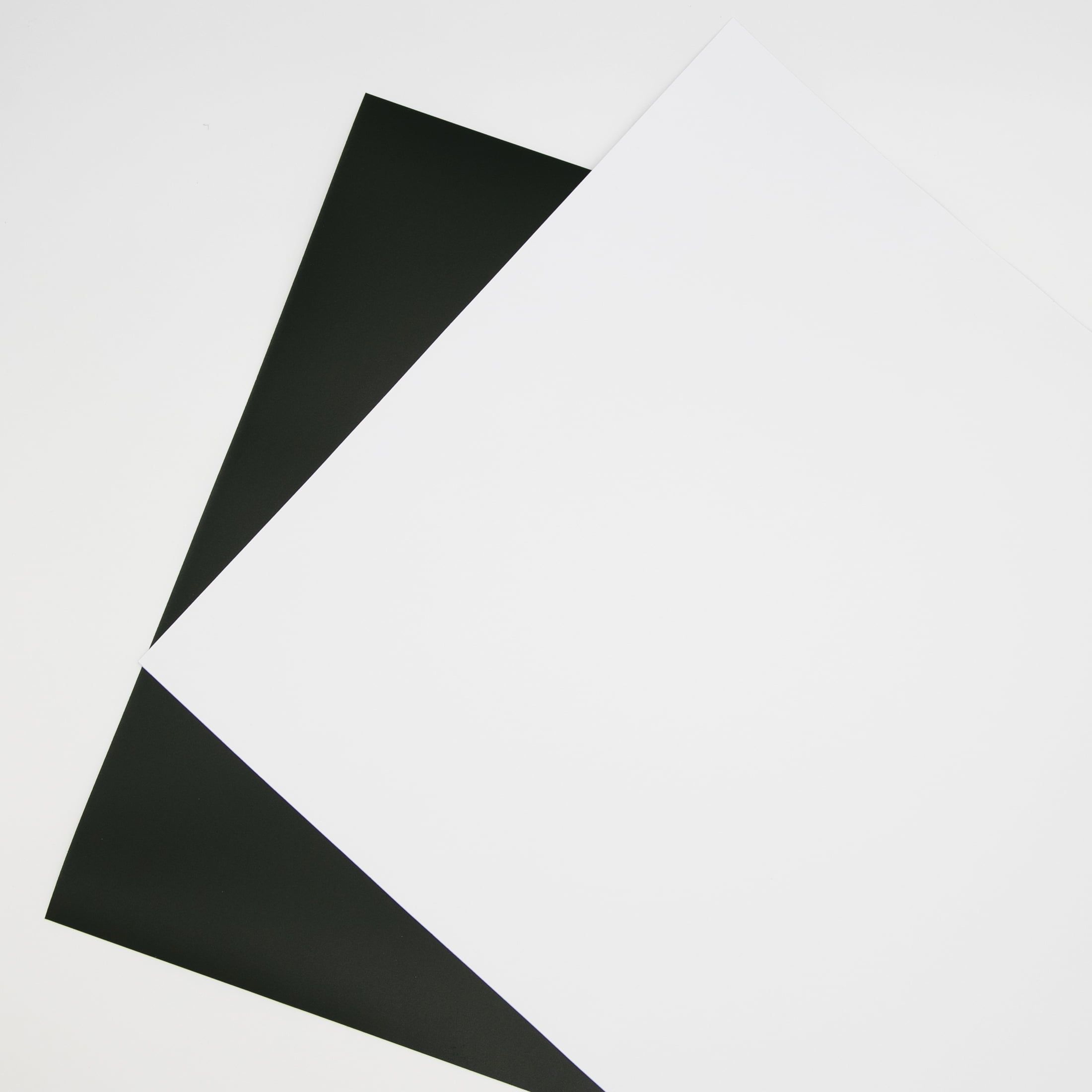 Oracal® 631 Black/White Removable Matte Vinyl - 12 x 24 Sheet Combo Pack  (3 Black & 3 White) 