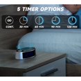 thumbnail image 2 of Réveil Numérique 2-en-1 avec Machine à Bruit Blanc, 20 Sons Relaxants, Double Alarme et Répétition, Écran LED à Intensité Réglable, 5 Options de Minuterie, Alimenté par USB-C - Idéal pour la Chambre, la Chambre de Bébé et les Voyages, 2 of 7