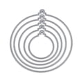 thumbnail image 1 of Pendants Metal Cutting Dies Stencil Scrapbook Album Embossing Card Paper Craft, 1 of 4