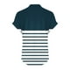 thumbnail image 4 of Vestidos Casuales Para Mujer, Blusas De Mujer De Moda Camiseta informal de manga corta con cuello en V y botones para mujer, 4 of 5