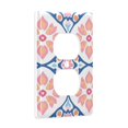 thumbnail image 2 of Yayeee Duplex Wall Plate 1-Gang 4.5"x2.7" Home Receptacle Light Switch Decorative Outlet Cover, Mosaic Flowers Pattern, 2 of 7