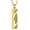 Gold, variant on Cube Bar with 3D Wings Urn Necklace for Ashes Human Pet Abalone Shell Bar Cremation Ash Jewelry Memorial Urn Pendant for Women Men