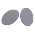 thumbnail image 1 of 2 Piezas De Hierro-en El Codo De La De Costura Apliques De Costura Para Los Pantalones De La Capa 15x10cm Gris Baoblaze Parches en la rodilla del codo, 1 of 6