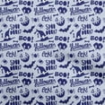 thumbnail image 1 of oneOone Viscose Jersey Light Blue Fabric Halloween Quilting Supplies Print Sewing Fabric By The Yard 60 Inch Wide, 1 of 4