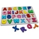 thumbnail image 4 of Alfabeto Rompecabezas de madera Letras ABC Aprender letras Juguete educativo para niños pequeños y niños (Rompecabezas del alfabeto) JM, 4 of 5