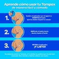 thumbnail image 3 of Kit Tampones Tampax Pearl para Flujo Moderado 4 pzas + Flujo Abundante 4 pzas, 3 of 5