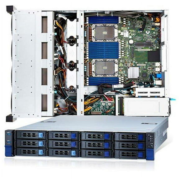 Tyan Thunder SX TS65-B7126 B7126T65V10E4HR Barebone Server System - 2U 2S Rackmount Warm Storage Server, 10 SATA   4 NVMe U.2/SATA