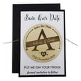 thumbnail image 4 of Custom Wedding Save The Date Cards 45 Rustic Engraved Wood Magnets With Envelopes Wedding Announcements, 4 of 4