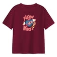 thumbnail image 1 of Camiseta de mujer Camiseta básica Impreso Cómodo Transpirable Manga Corta Tops Redondo XL, 1 of 8