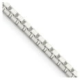 thumbnail image 3 of Sterling Silver 2.5mm Box Chain Necklace Size 28, 3 of 4