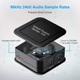 thumbnail image 6 of Digital Optical Audio 1X3 Splitter,Digital SPDIF TOSLINK Optical Fiber Audio Splitter,1 in 3 Out, for Blue-Ray DVD HDTV,1 * Digital Optical Audio Splitter 1 * Optical Cable 1 * USB cable,black, 6 of 7