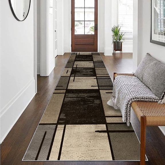 BlueDreamer Hallway Runner Rug 2'x6' Washable Area Rugs Non Slip Laundry Rug Runner Floor Carpet Runners for Hallways Entryway Laundry Room Kitchen
