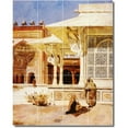 thumbnail image 1 of Ceramic Tile Mural-Edwin Weeks Historical Wall Tile Mural 9. 48" w x 60" h using (20) 12 x 12 ceramic tiles, 1 of 3