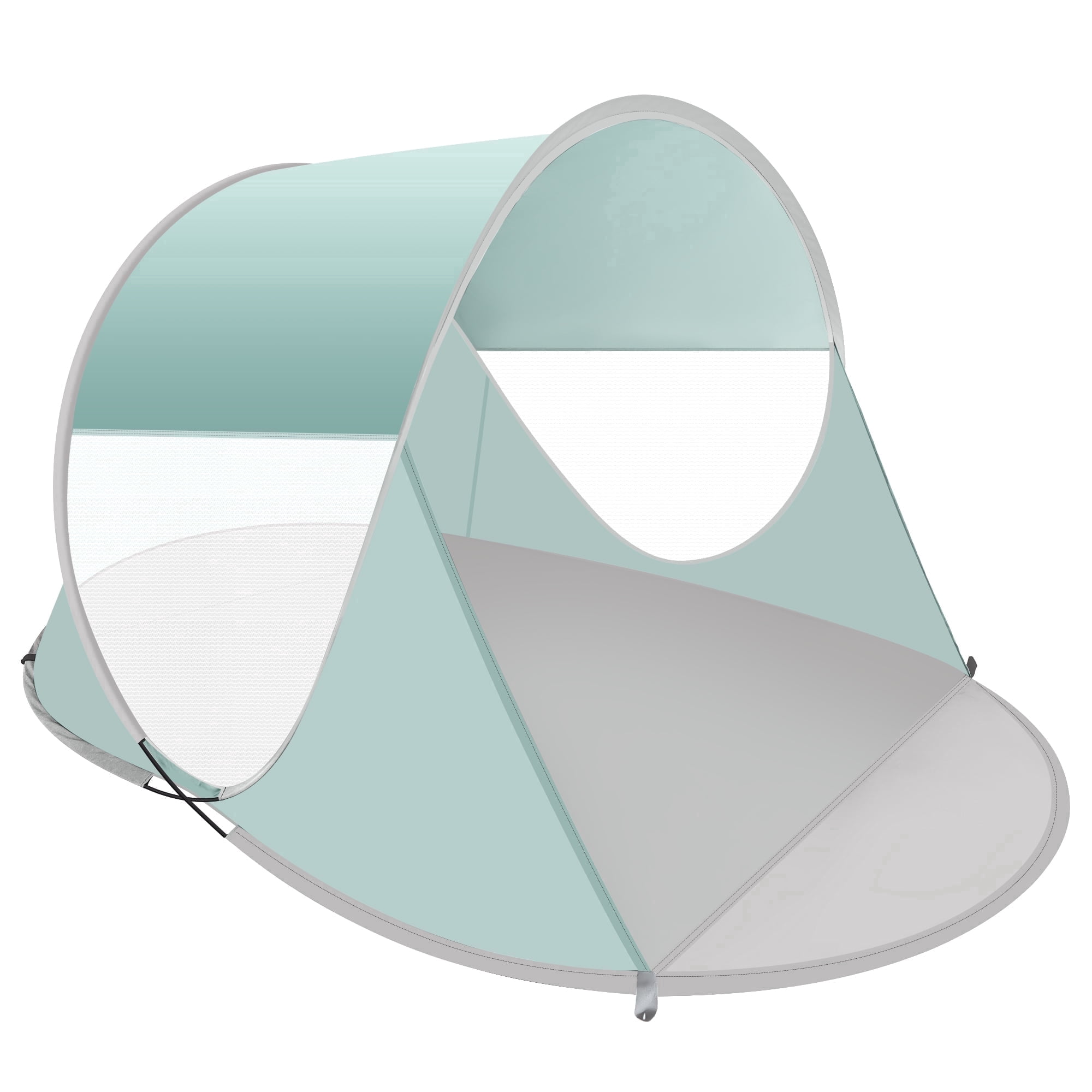 Coleman Skyshade Large Compact Beach Shade, Tiger Lily - Walmart.com