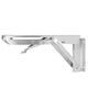 thumbnail image 1 of Soporte de estante de almacenamiento móvil para el hogar con soporte triangular plegable tipo K de acero inoxidable Rawiri, 1 of 8