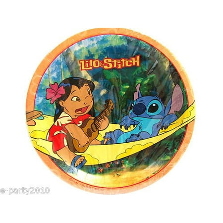 Lilo Stitch Small Paper Plates 8ct Walmart Com