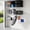 White-2 pack-2x4 ft w/ 4 hooks, variant on White 2 pack-2x4 ft w/ 4 hooks Wall Mounted Floating Shelves