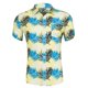 thumbnail image 1 of Camisas De Franela Para Hombre Hombres Casual Manga corta Primavera Verano Cuello en V Camisas impresas en 3D Botones de moda Top Blusa Camisas (D, XXL), 1 of 4