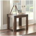thumbnail image 2 of Bowery Hill Modern Square Wood End Table in Medium Cherry, 2 of 4