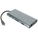 thumbnail image 1 of Hub USB C Bling Bling 11 en 1 PD Charge 5 Gbps USB 3.0 4K 30 Hz HD VGA, 1 of 12