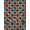 Orange, Pattern 4, variant on ODIKA 6x9 Machine Washable Non-Slip Area Rug, Geometric Beige High Traffic Rug, Beige, 1288453