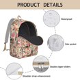 thumbnail image 4 of Large Capacity Student Backpack with Adorable Dog Lover Print and Waterproof Oxford Fabric, 4 of 5