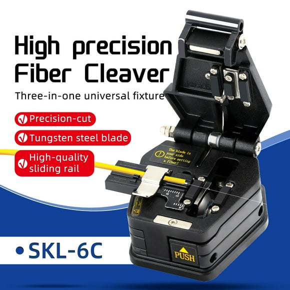 New High Precision Cable Cutting SKL-6C Fiber cleaver Knife 16 surface blade FTTH fiber optic knife tool SKL-6C