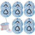 thumbnail image 1 of wonima02 10 Pack Spin Mop Replacement Heads, Only Fit for RinseClean 2-Tank System, 100% Microfiber Spin Mop Refills,Spinning Mop Replace Head for Easy Wring Mop Floor Cleaning, 1 of 1