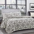 thumbnail image 1 of Eddie Bauer Arrowhead Quilt Set, King, Charcoal, 1 of 6