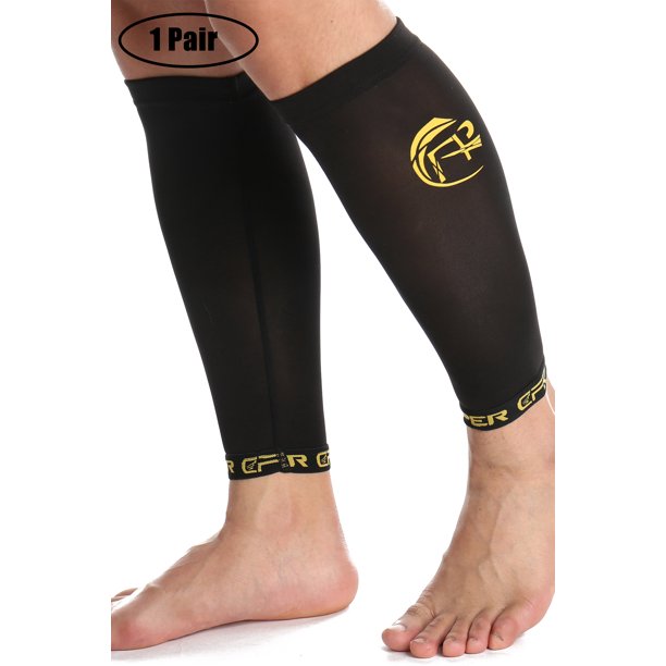 CFR 1 Pair Copper Compression Calf Sleeve Leg Compression Socks Shin