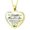 Gold, variant on Clossjun Inspiration Necklace Gifts for Daughter Son Christmas Birthday Gifts I Love You Heart Pendant Jewelry Necklace from Mom Dad