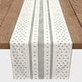 thumbnail image 2 of Creative Products Polka Dot Stripes 16x72 Poly Twill Table Runner, 2 of 3