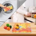 thumbnail image 4 of Ryvnso Scales Yellow Dish Drying Mat for Kitchen Countertop 16x18 Small Dish Pad Drainer Rack Dish Sink Mats, 4 of 7