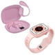 thumbnail image 1 of Kronos Train Pack STF: Smartwatch 2" + Audífonos Inalámbricos OWS, resistentes al agua, color rosa, 1 of 12