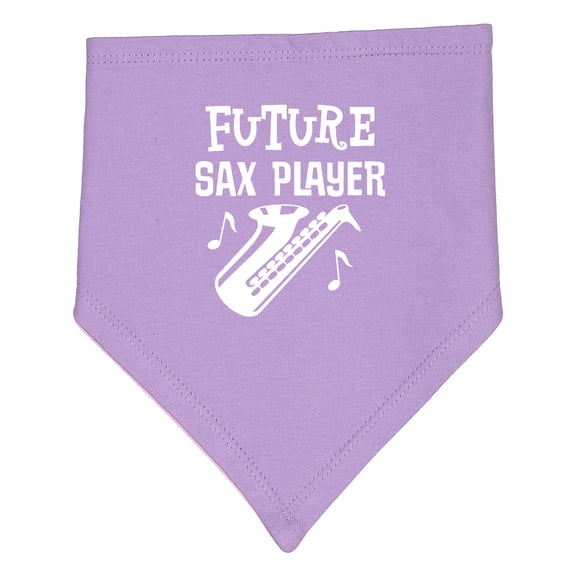 Inktastic Future Saxophone Player Childs Music Baby Bandana Bib