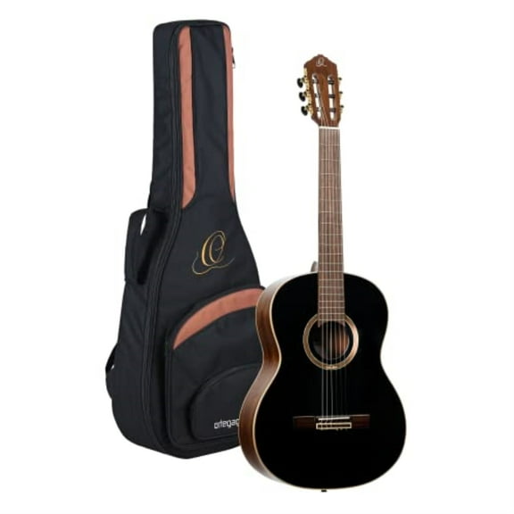 Performer Series Solid Top Slim Neck Acoustic-Electric Nylon Classical Guitar with Bag
