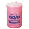 GOJO Thick Pink Antiseptic Lotion Soap, Floral, 1gal Bottle, 4/Carton
