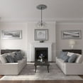 thumbnail image 6 of 30 5/8"OD x 2 1/2"P Tellson Ceiling Medallion (Fits Canopies up to 6 3/4"), Hand-Painted Platinum, 6 of 7