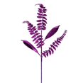 thumbnail image 1 of Vickerman QG192266 33 in. Purple Fern Leaf Spray - 6 per Bag, 1 of 3