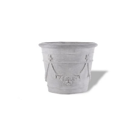 Amedeo Design Spanish Garland Resin Stone Urn Planter