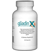 GliadinX - 90 Capsules - Scientifically proven to break down gluten - Contains highest concentration of active ingredients