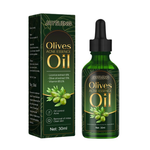 30ml Olive Oil MultiFunction Face Serum Improve Dull Skin RemovingAcne