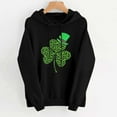 thumbnail image 2 of Annhoo St Patricks Day Hoodies for Women Drawstring Print Long Sleeve Sweatshirts with Pockets Loose Tops, 2 of 5