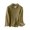Green, variant on Long Sleeve Kids Shirts Girls Round Neck Casual Top Solid Color Blouse T Shirts Children's Shirts Girls Ribbed Knit Shirt