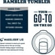 thumbnail image 5 of Yeti Rambler 20oz Tumbler con tapa Magslider- Rosa Power Pink rosa 20, 5 of 6