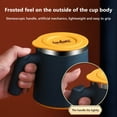 thumbnail image 6 of Coffee Mug with Handle, Double Wall Vacuum Insulated Tumbler Cup Stainless Steel Travel Mug Camping Hiking Tea Cup Hot and Cold Coffee Tumbler for Home, Travel, office, 6 of 8
